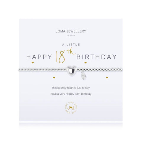 Joma Jewellery A Little Happy 18th Bracelet - Madisons and Co