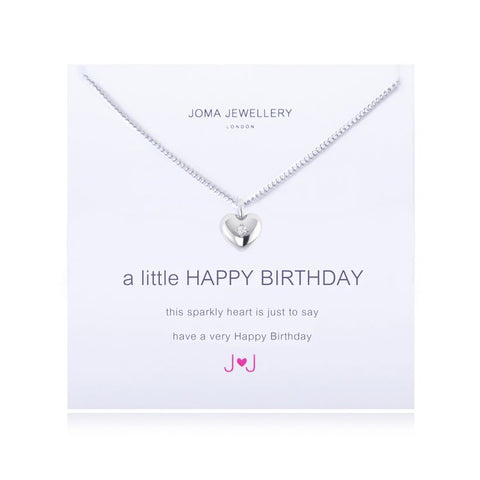 Joma Jewellery A Little Happy Birthday Necklace - Madisons and Co