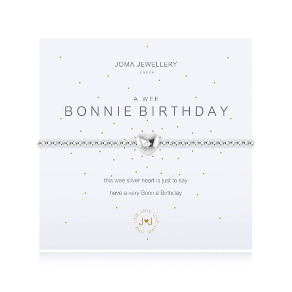 Joma Jewellery A Wee Bonnie Birthday Bracelet - Madisons and Co