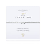 Joma Jewellery a wee Thank You Bracelet - Madisons and Co