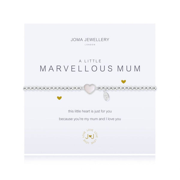 Joma Jewellery A Little Marvellous Mum Bracelet With Pearl - Madisons and Co