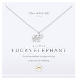 Joma Jewellery a little Lucky Elephant Necklace - Madisons and Co