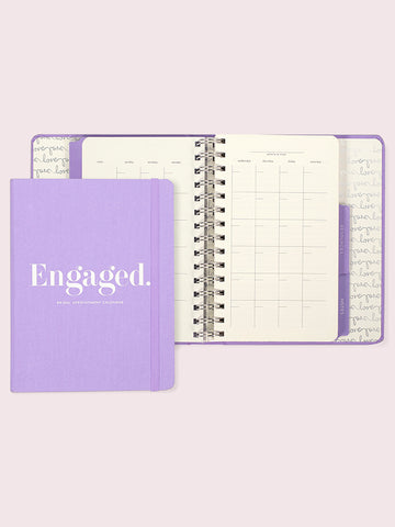 KATE SPADE BRIDAL APPOINTMENT CALENDAR IN BLUSH, ENGAGED