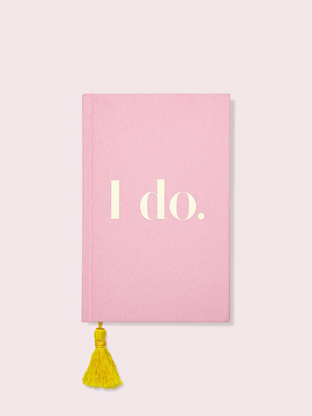 KATE SPADE PINK WEDDING JOURNAL, I DO