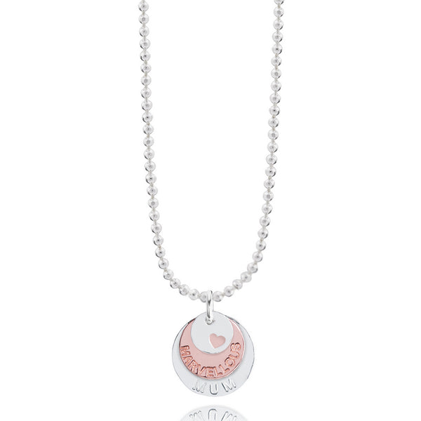 Joma Jewellery Klio Coin Marvellous Mum Necklace - Madisons and Co