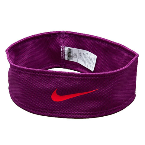 Nike Bright Grape/Crimson Mesh Headband - Madisons and Co