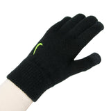 Nike Mens Black Volt Tech and Knitted Grip Gloves - Madisons and Co