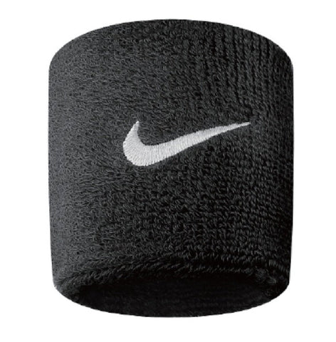 Nike Mens Black Swoosh Wristband - Madisons and Co