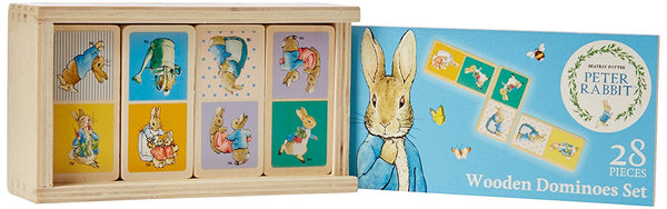 Peter Rabbit Wooden Dominoes - Madisons and Co