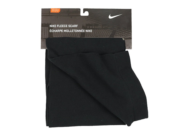 Nike Black and White Fleece Scarf - Madisons and Co