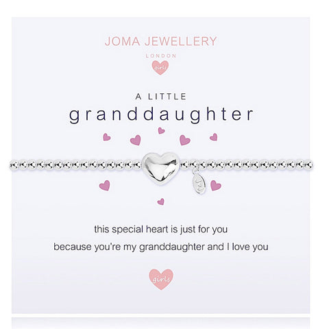 Joma Jewellery Childrens a little Granddaughter Bracelet - Madisons and Co