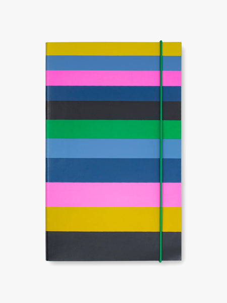 KATE SPADE ENCHANTED STRIPE TAKE NOTE LARGE NOTEBOOK