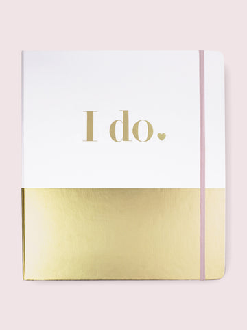 KATE SPADE BRIDAL WEDDING PLANNER IN GOLD, I DO