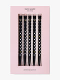 KATE SPADE MECHANICAL PENCIL SET, POLKA DOT