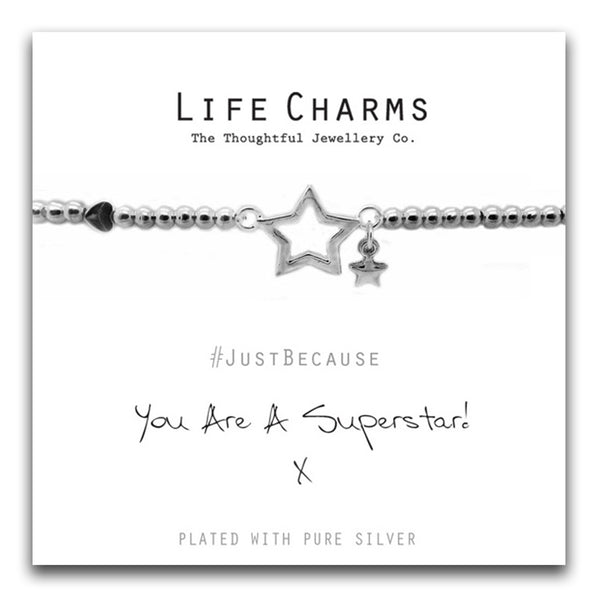 Life Charms YOU ARE A SUPERSTAR BRACELET