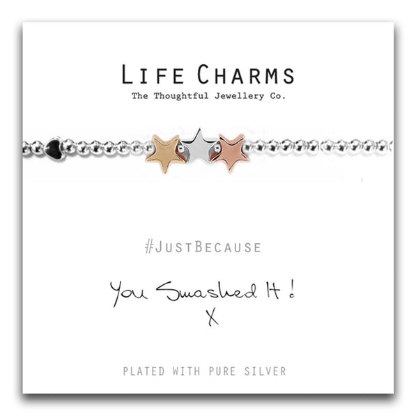 Life Charms YOU SMASHED IT BRACELET