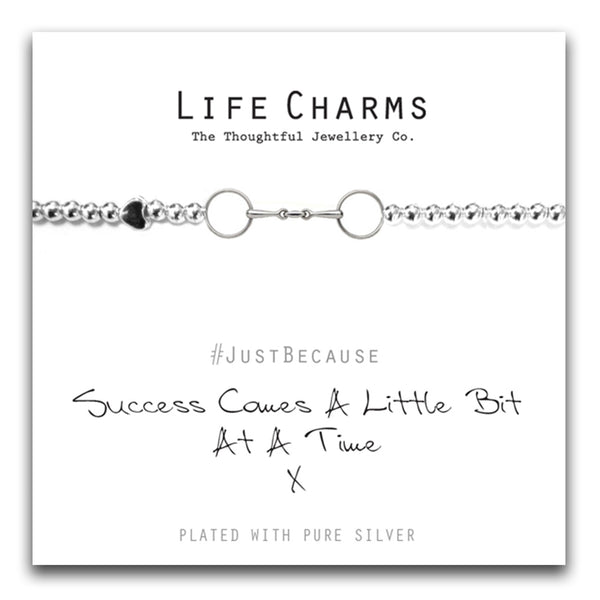 Life Charms SUCCESS COMES A LITTLE BIT AT A TIME BRACELET