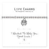 Life Charms WISH YOU GOOD LUCK BRACELET