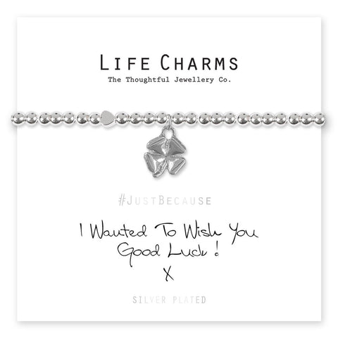 Life Charms WISH YOU GOOD LUCK BRACELET