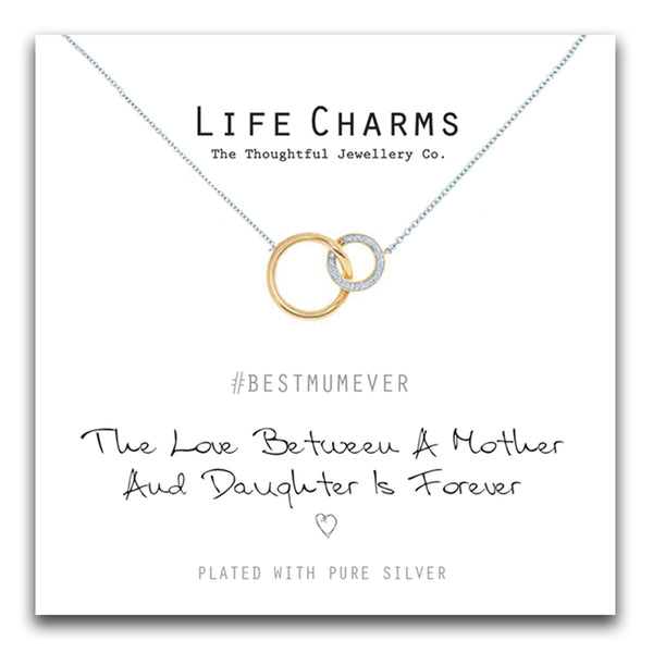 Life Charms LOVE BETWEEN A MOTHER AND DAUGHTER NECKLACE