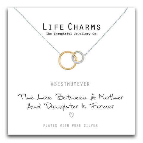 Life Charms LOVE BETWEEN A MOTHER AND DAUGHTER NECKLACE