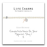 Life Charms CONGRATULATIONS ON YOUR SPECIAL DAY BRACELET