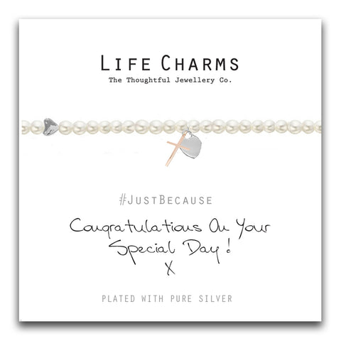 Life Charms CONGRATULATIONS ON YOUR SPECIAL DAY BRACELET