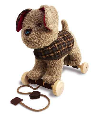 Little Bird Told Me Percy Pup Pull Along Toy - Madisons and Co