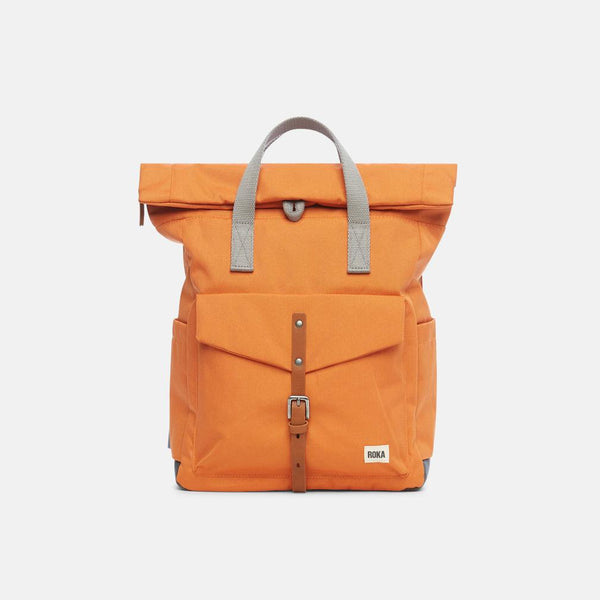 ROKA CANFIELD C MEDIUM IN ATOMIC ORANGE, SUSTAINABLE