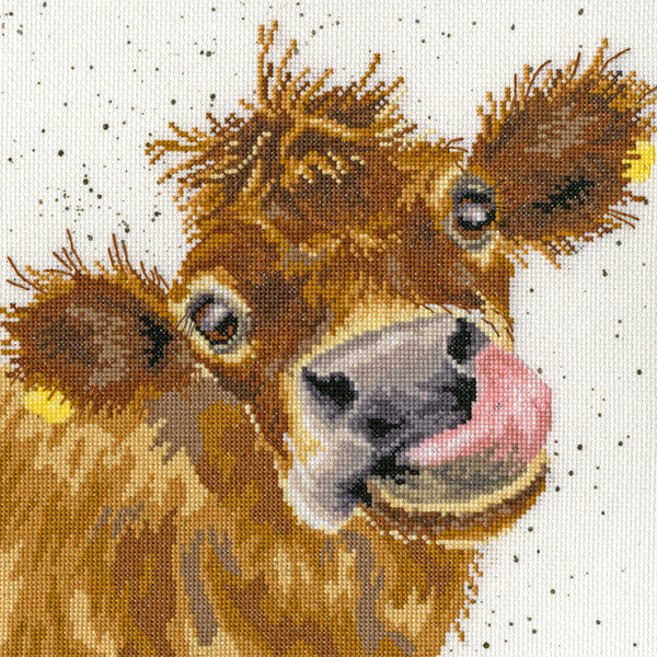 WRENDALE MOO CROSS STITCH KIT