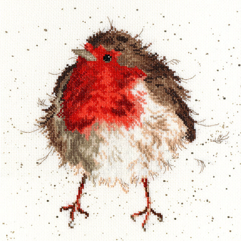 WRENDALE JOLLY ROBIN CROSS STITCH KIT