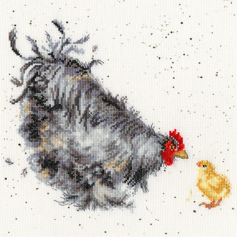 WRENDALE MOTHER HEN CROSS STITCH KIT