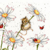 WRENDALE DAISY MOUSE CROSS STITCH KIT