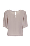 Girls On Film Mink & Cream Lace Top - Madisons and Co