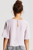 Girls On Film Mink & Cream Lace Top - Madisons and Co