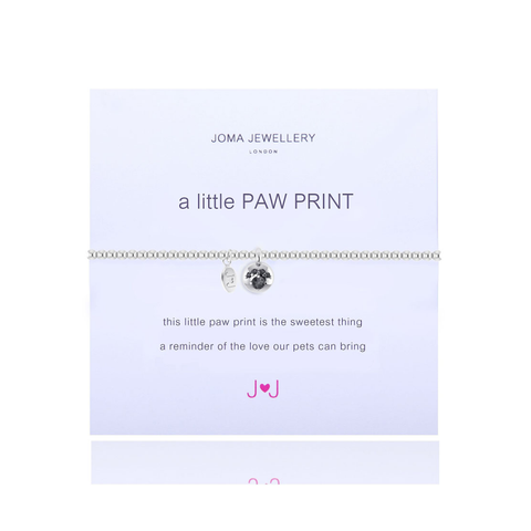 Joma Jewellery A Little Paw Print Bracelet - Madisons and Co