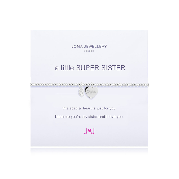 Joma Jewellery A Little Super Sister Bracelet - Madisons and Co