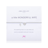 Joma jewellery a little Wonderful Wife Bracelet - Madisons and Co