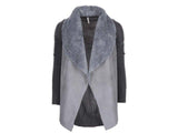 Lavand Grey Cardigan Coat - Madisons and Co