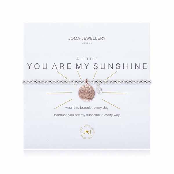 Joma Jewellery a little You are my Sunshine Bracelet - Madisons and Co