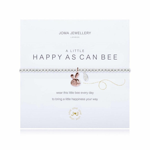 Joma Jewellery a little Happy as can Bee Bracelet - Madisons and Co