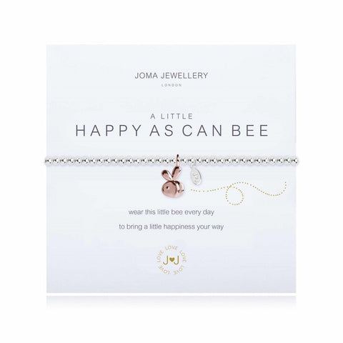 Joma Jewellery a little Happy as can Bee Bracelet - Madisons and Co