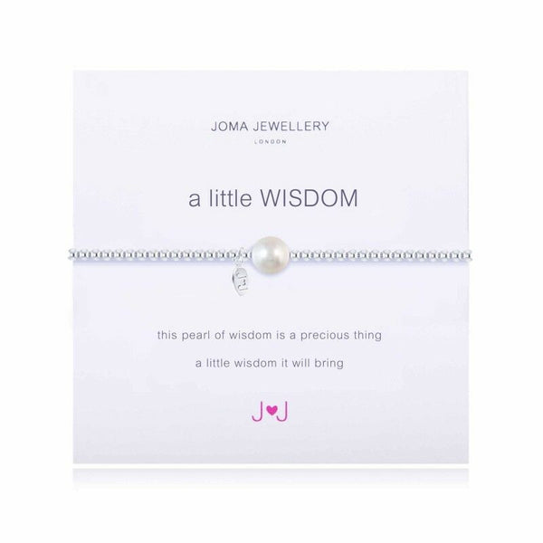 Joma Jewellery A Little Wisdom Pearl Bracelet - Madisons and Co