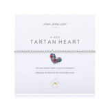 Joma Jewellery a little Tartan Heart Bracelet - Madisons and Co