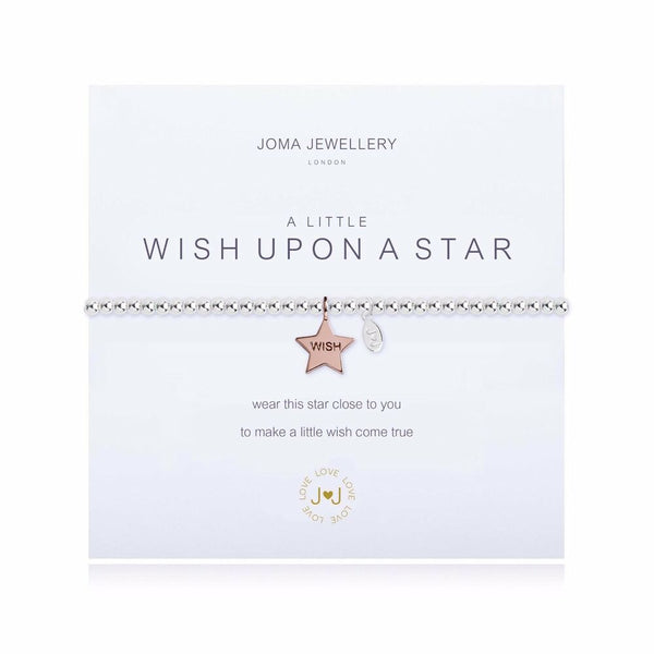 Joma Jewellery a little Wish Upon a Star Bracelet - Madisons and Co