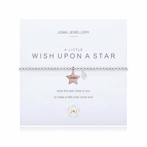 Joma Jewellery a little Wish Upon a Star Bracelet - Madisons and Co