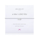 Joma Jewellery A Little I Love You Bracelet Three Silver Hearts - Madisons and Co