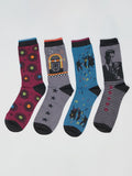 Thought Mens Pack of 4 Jazz Boxed Socks - Madisons and Co