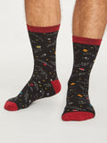 Thought Mens Pack of 4 Galactic Space Boxed Socks - Madisons and Co