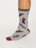 Thought Mens Pack of 4 Christmas Eve Boxed Socks - Madisons and Co